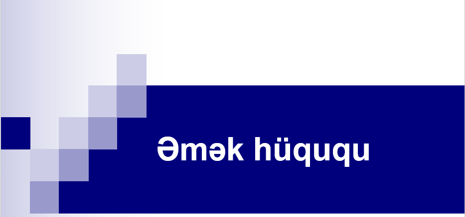 Əmək hüququ